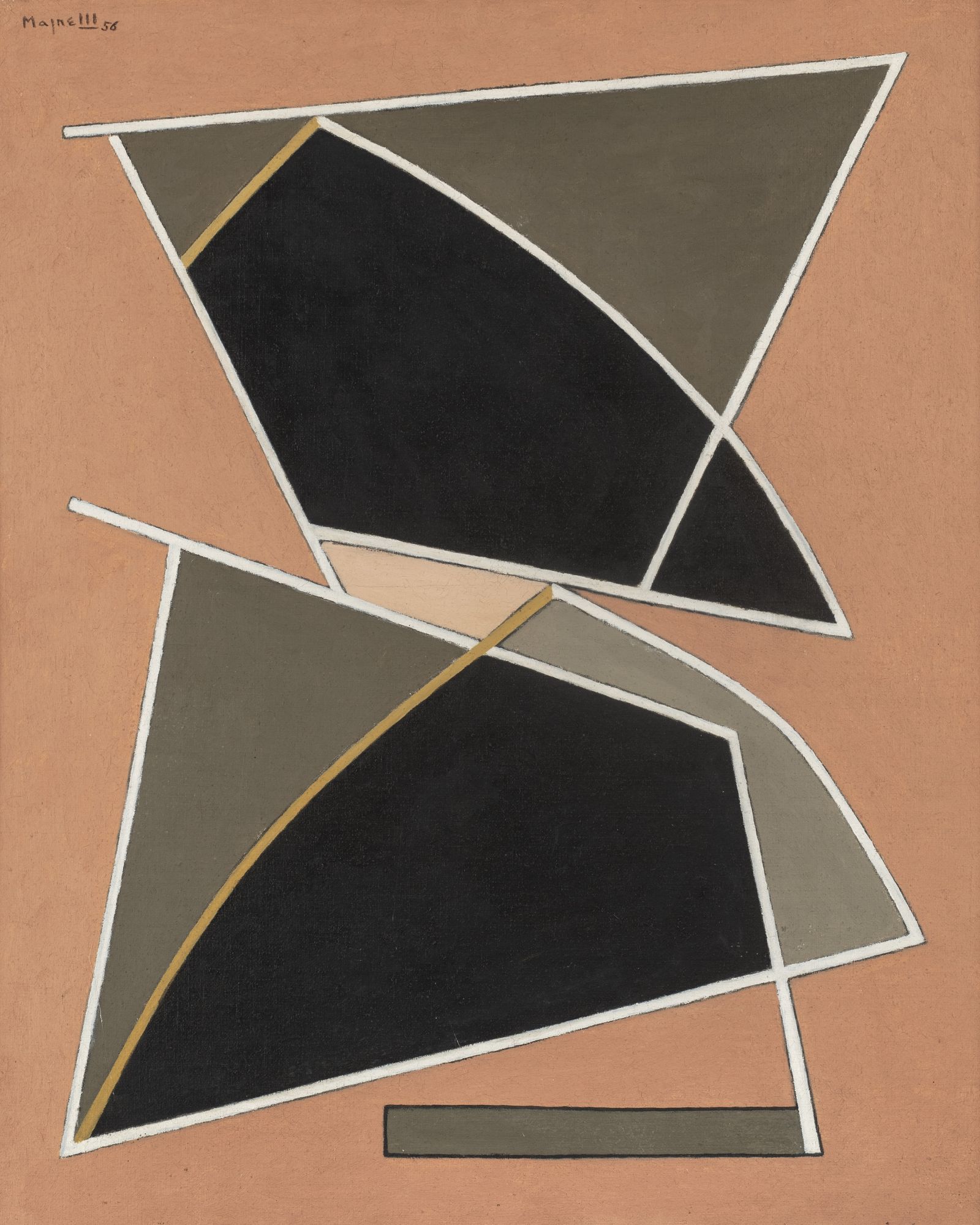 Alberto Magnelli_Le monde suspendu_1956_huile sur toile_100x81cm_Courtesy Galerie Patrice Trigano.jpg
